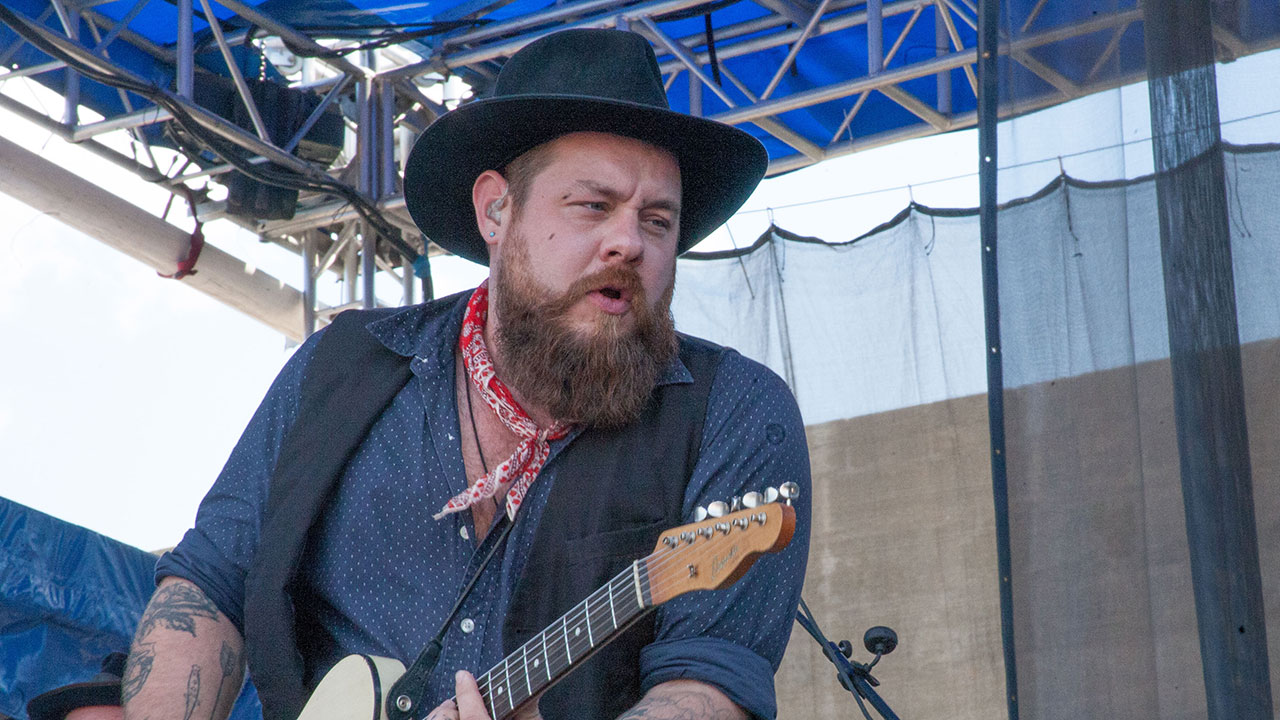 Nathaniel Rateliff at the Newport Folk Festival, 2016 (photo by Laura Fedele)