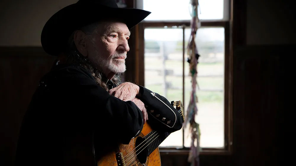 Willie Nelson photo by Pamela Springsteen