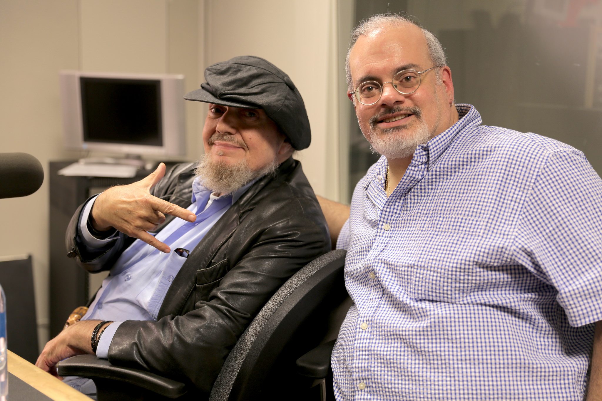 Hear an FUV Live session with Dr. John tonight at 9. Dr. John and Darren DeVivo, photo by Deirdre Hynes