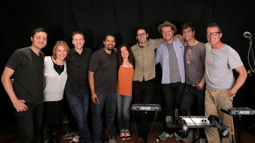 Calexico with Carmel Holt (Photo by Nick D'Agostino) Calexico with Carmel Holt (Photo by Nick D'Agostino)