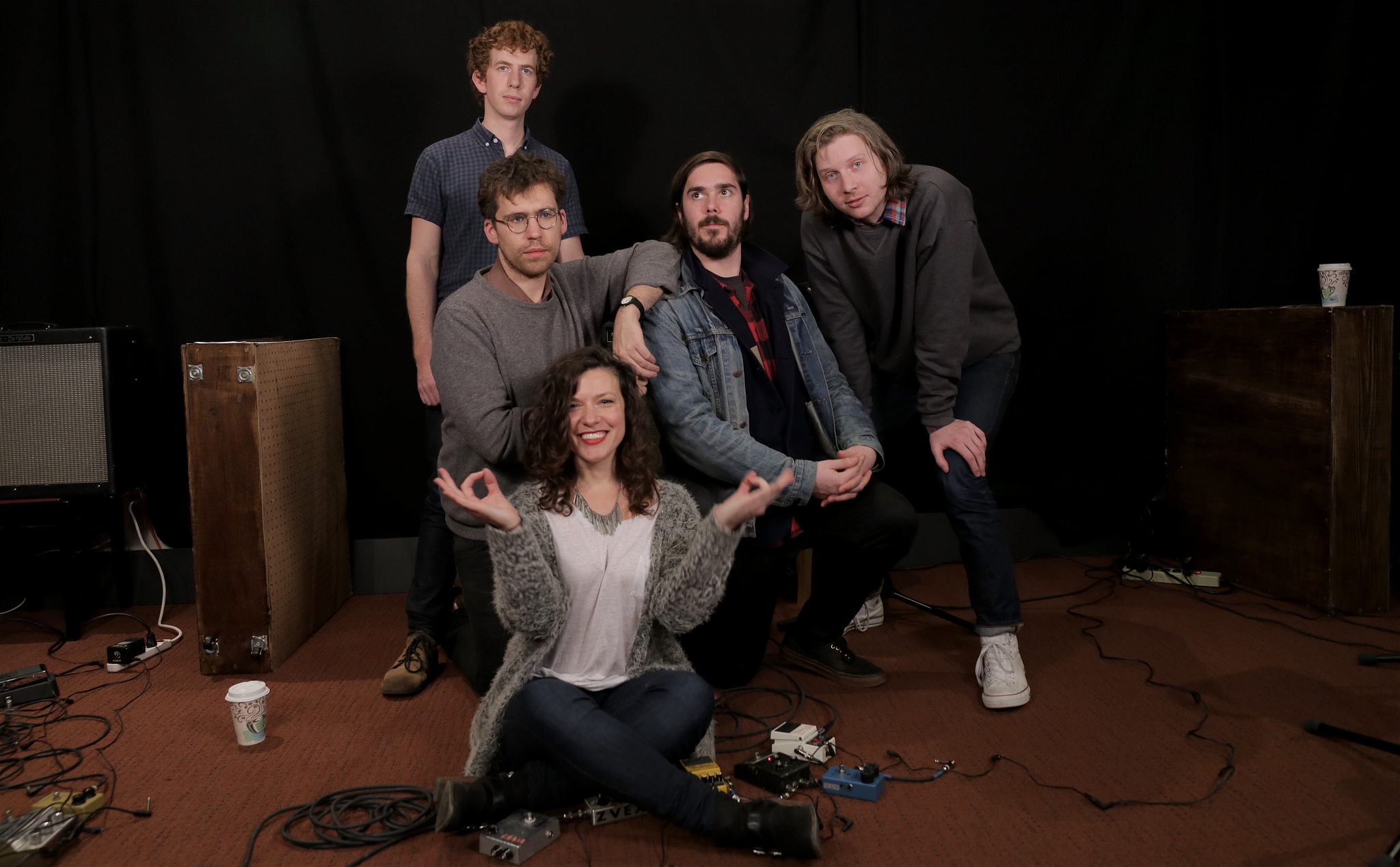 Parquet Courts with Carmel Holt at WFUV