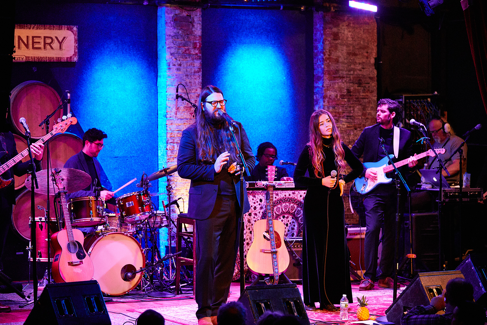 Flo Morrissey and Matthew E. White at City Winery Flo Morrissey and Matthew E. White at City Winery