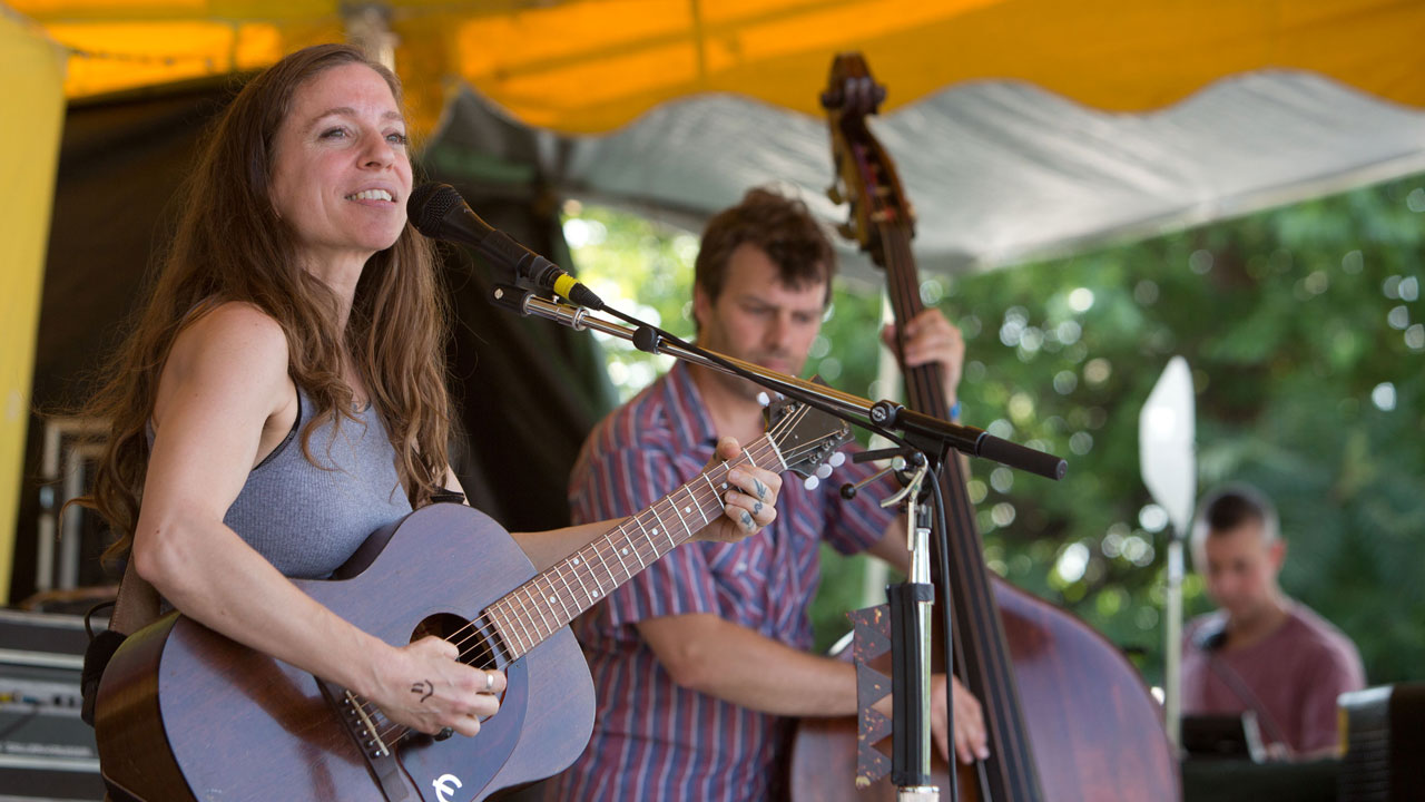 Ani DiFranco and Todd Sickafoose