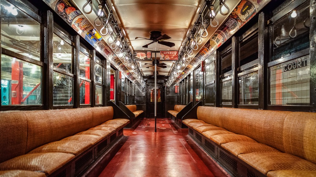 Antique NYC Subway Car (photo by Kevin Case, courtesy of CC 2.0)