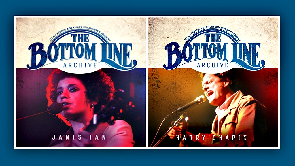 The Bottom Line Archives albums (courtesy of The Bottom Line archives)