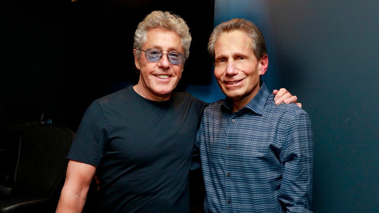 Roger Daltrey with Dennis Elsas