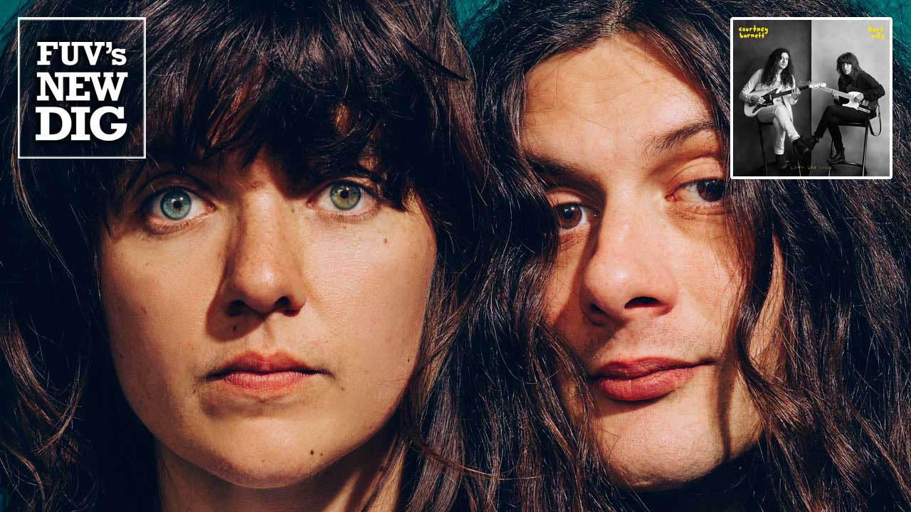 Courtney Barnett &amp; Kurt Vile (photo by Danny Cohen/PR)