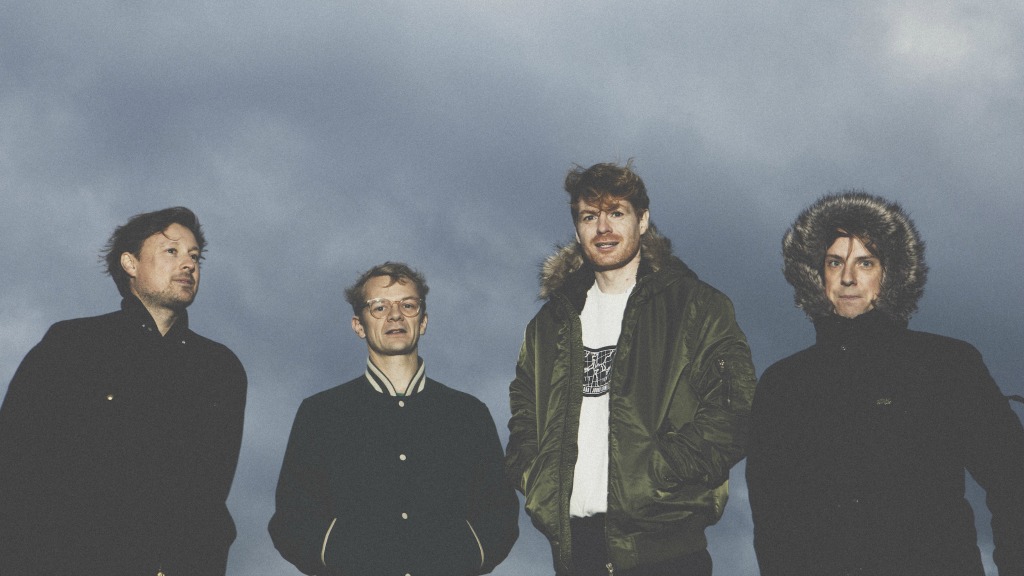 Left to right, Django Django's Vincent Neff, Tommy Grace, Dave Maclean and Jimmy Dixon (photo by Fiona Garden, PR) Left to right, Django Django's Vincent Neff, Tommy Grace, Dave Maclean and Jimmy Dixon (photo by Fiona Garden, PR)