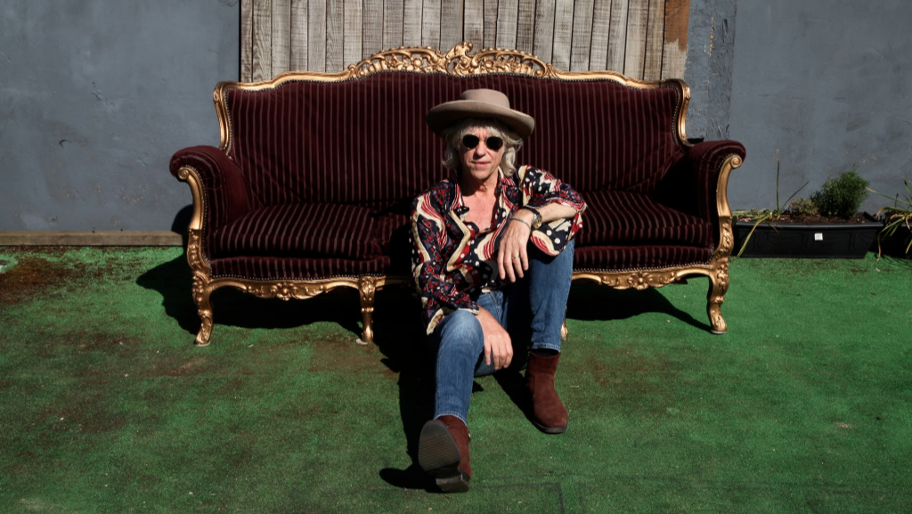 Bob Geldof of the Boomtown Rats (photo by Hamish MacDonald, PR)