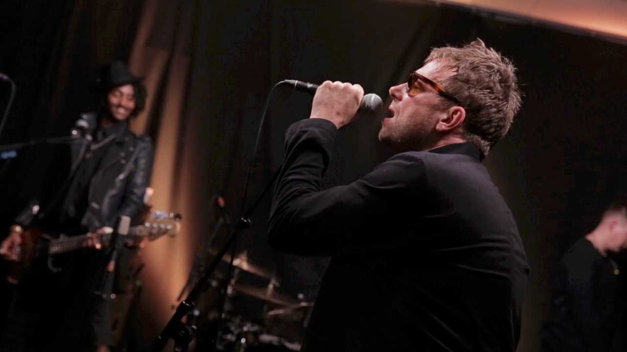 Damon Albarn and Gorillaz in FUV's Studio A performing &quot;We Got the Power&quot;on April 26, 2017