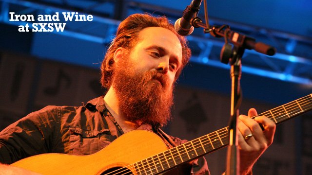 Iron & Wine (photo by Laura Fedele/WFUV) Iron & Wine (photo by Laura Fedele/WFUV)