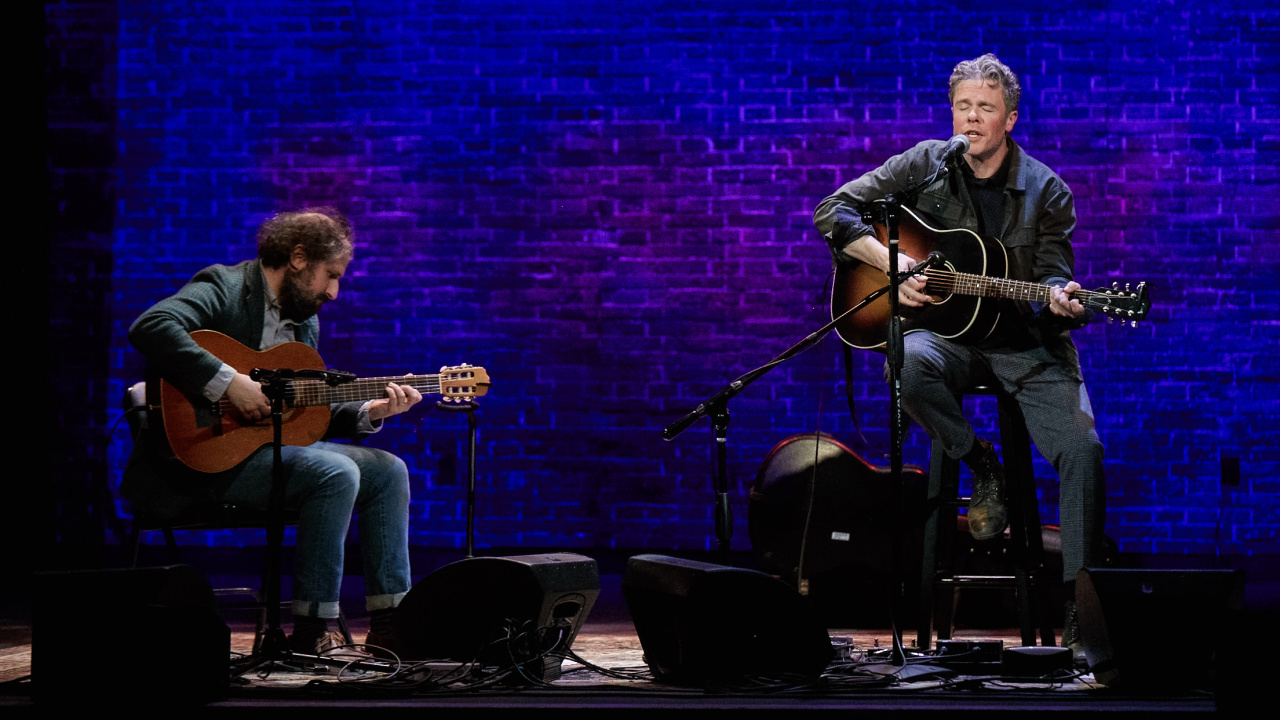 Josh Kaufman with Josh Ritter at The Sheen Center (photo by Gus Philippas/WFUV) Josh Kaufman with Josh Ritter at The Sheen Center (photo by Gus Philippas/WFUV)