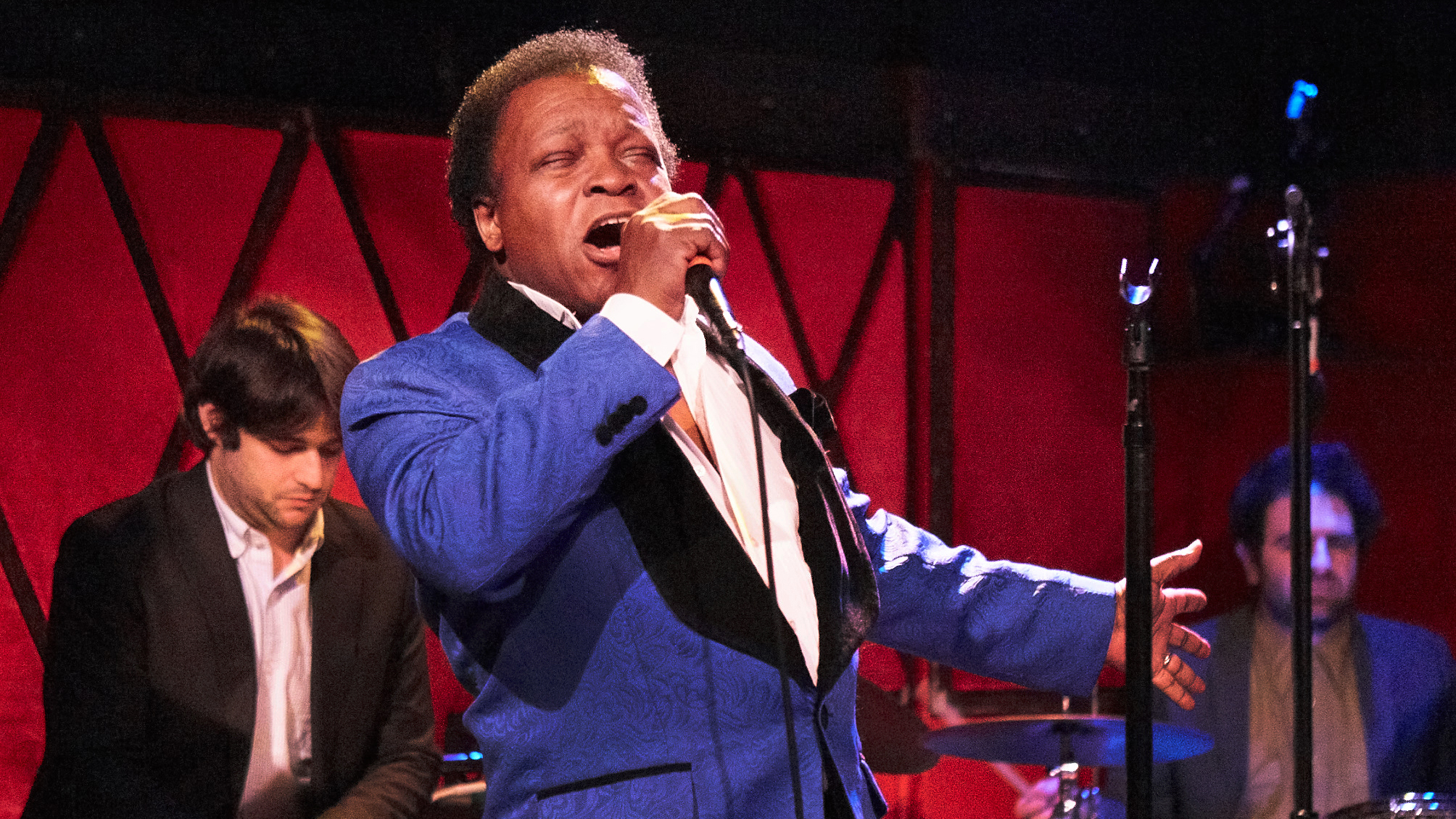 Lee Fields and The Expressions at Rockwood Music Hall (photo by Gus Philippas/WFUV) Lee Fields and The Expressions at Rockwood Music Hall (photo by Gus Philippas/WFUV)
