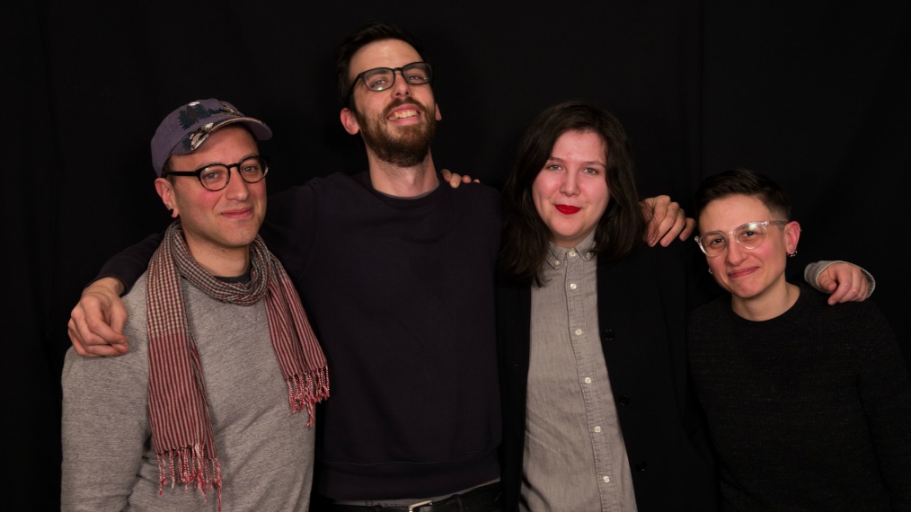 Lucy Dacus with band at WFUV