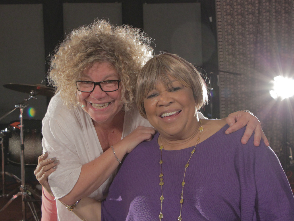 Rita Houston and Mavis Staples (photo by Eric Grossman) Rita Houston and Mavis Staples (photo by Eric Grossman)