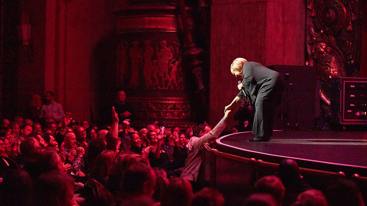 Mavis Staples and her adoring fans at Holiday Cheer for FUV 2019 (photo by Gus Philippakis, WFUV)