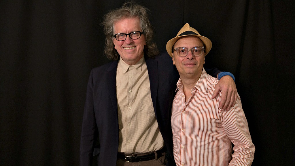 Mark Mulcahy and Paul Cavalconte (photo by Thomas Koenig and Michael L'Abbate/WFUV)