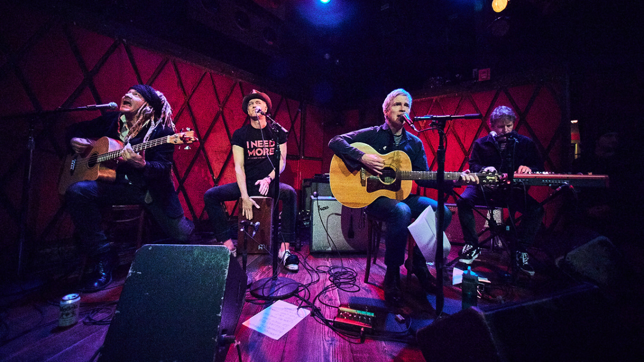 Nada Surf at Rockwood Music Hall (photo by Gus Philippas/WFUV)