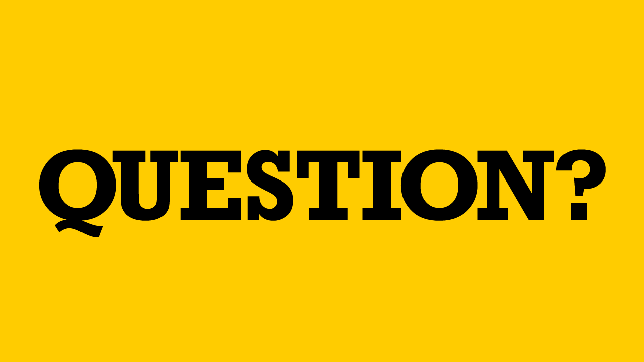 Your song suggestions are the answer to the Question of the Day. Your song suggestions are the answer to the Question of the Day.