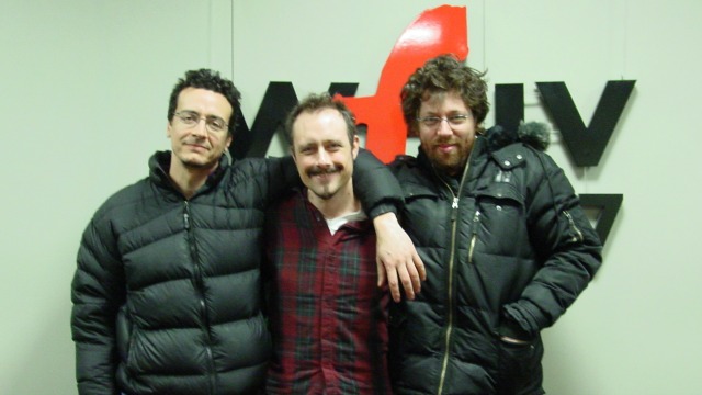 Richard Julian (center) with band mates.
