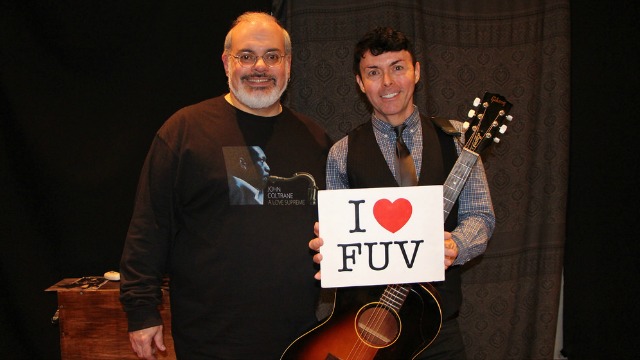 Darren DeVivo and Richard Barone, photo by WFUV