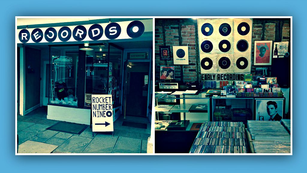 Rocket Number Nine Records (photos by Doug Wygal)
