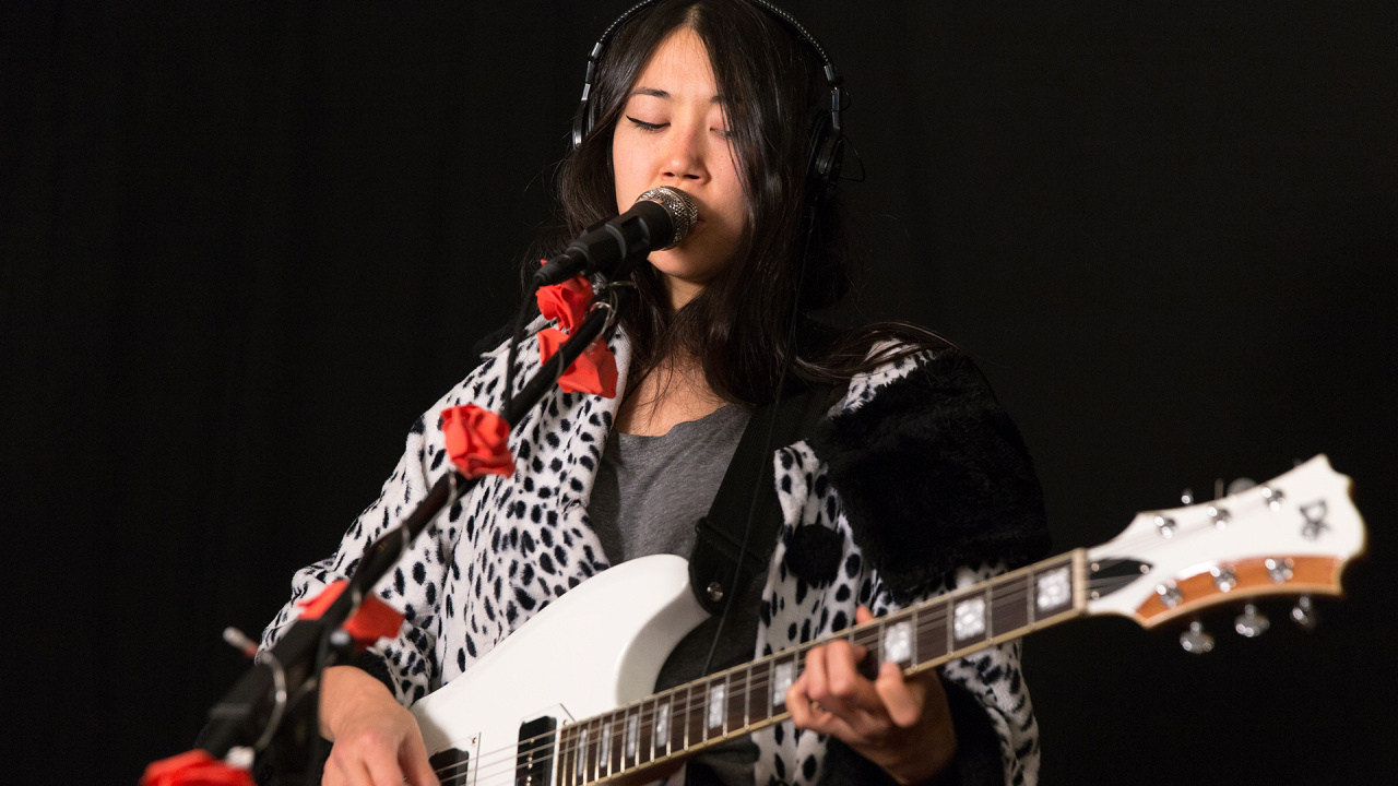 SASAMI in Studio A (photo by Brian Gallagher/WFUV) SASAMI in Studio A (photo by Brian Gallagher/WFUV)