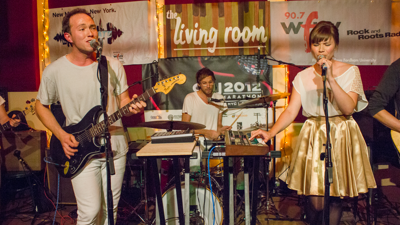 Check out sights and sounds of the WFUV/Alternate Side CMJ showcase, including video of Brooklyn's Savoir Adore. Savoir Adore photo by Claire Lorenzo