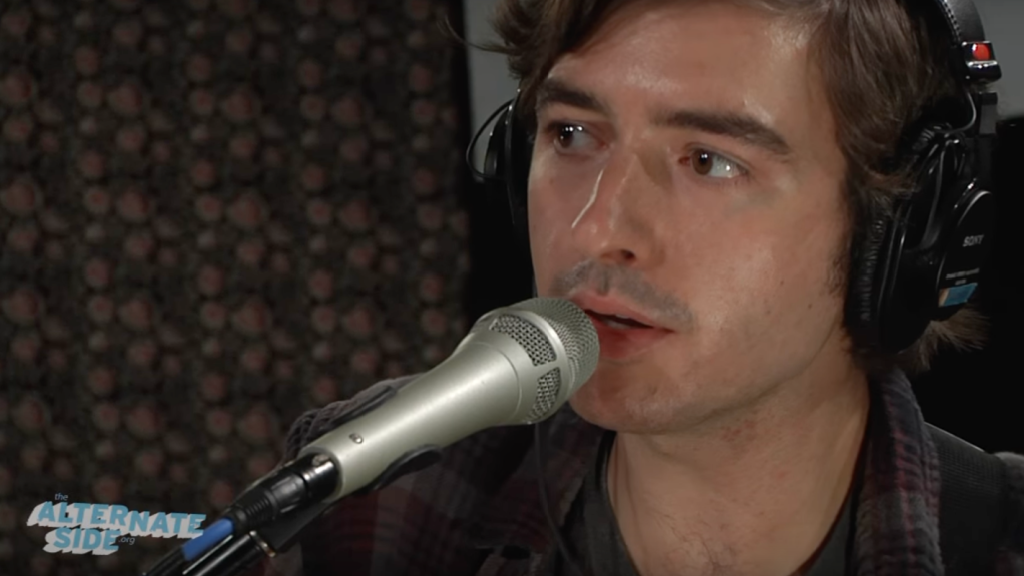 Martin Courtney of Real Estate in Studio A