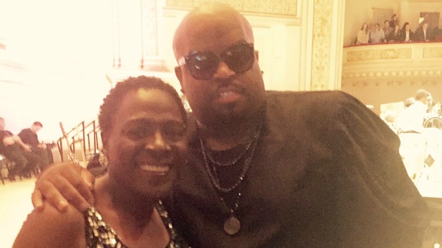 Sharon Jones and CeeLo Green, photo by Rita Houston