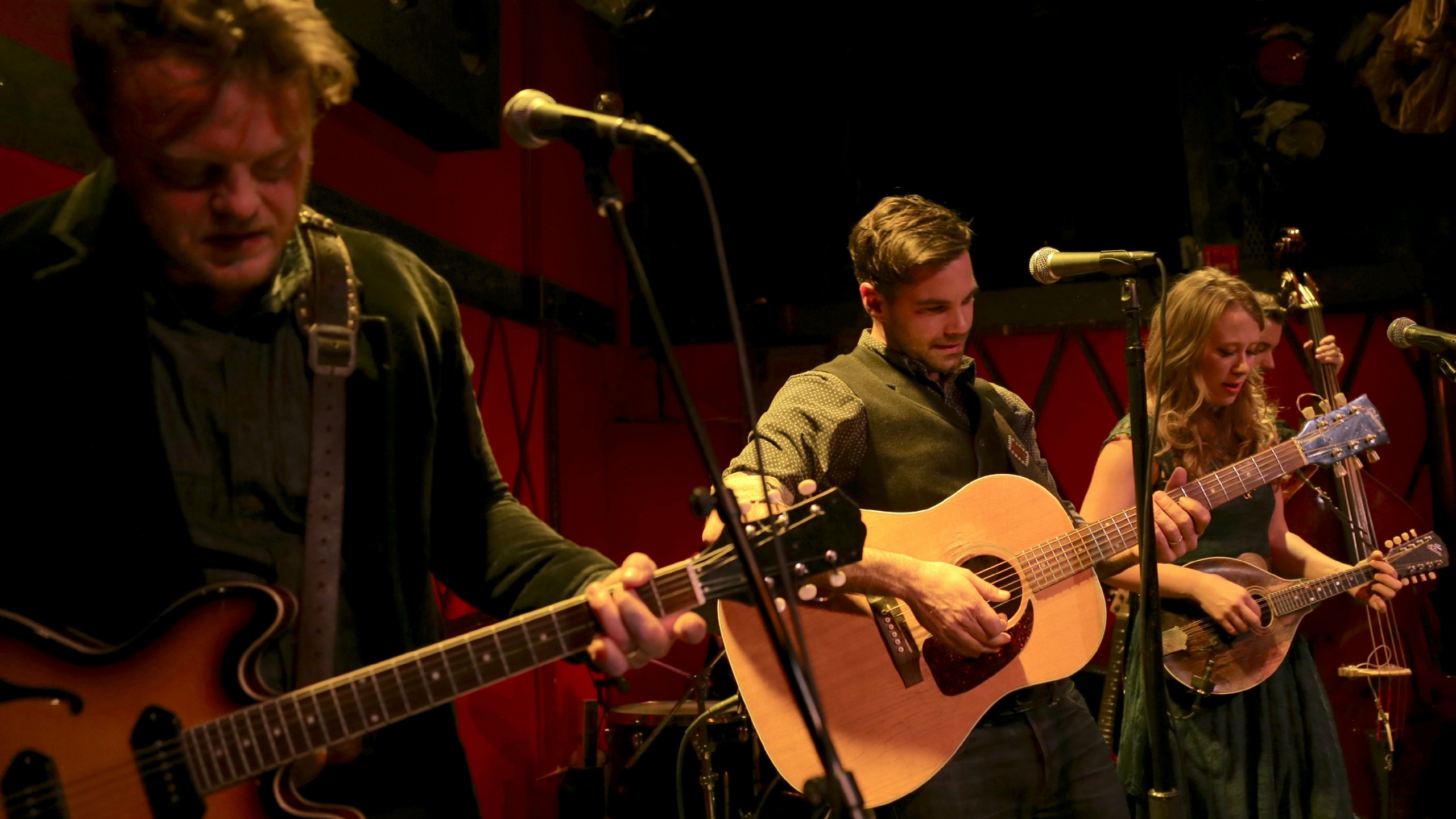 In anticipation of their shows here in NYC this week, hear a live concert with The Lone Bellow tonight at 9. photo by Tim Pierson