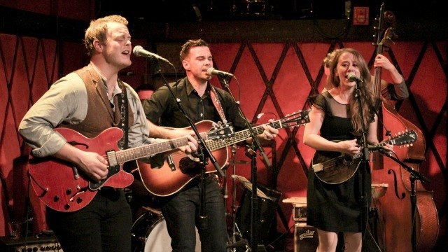 From the FUV Vault: Hear The Lone Bellow recorded live at Rockwood Music Hall, tonight at 9pm on FUV. Listen anytime online. The Lone Bellow, photo by Jim O'Hara