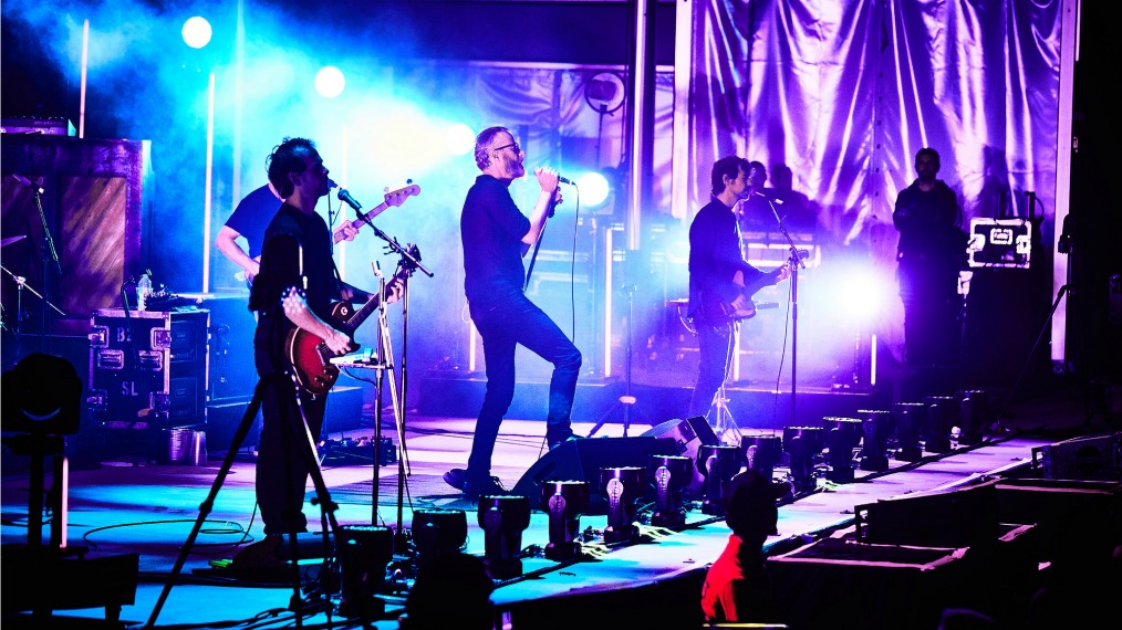 The National at Forest Hills Stadium (photo by Gus Philippas/WFUV)