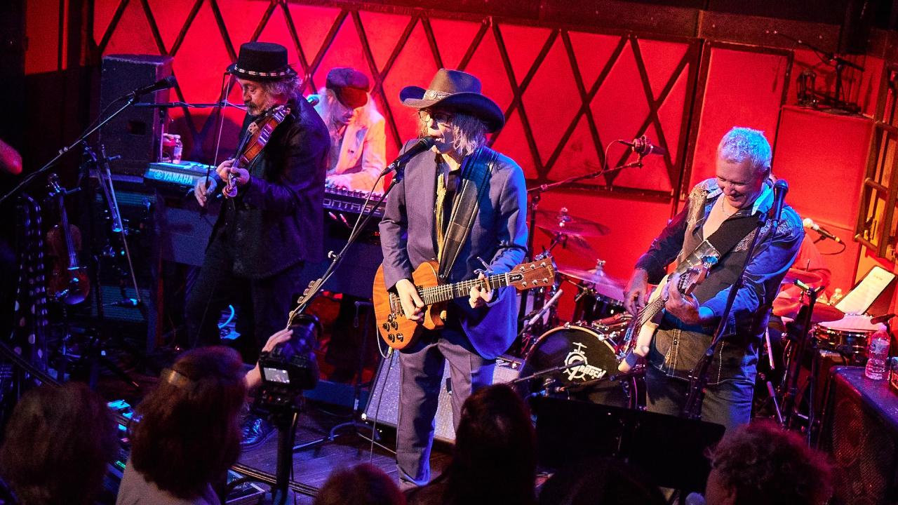 The Waterboys at Rockwood Music Hall (photo by Gus Philippas/WFUV)