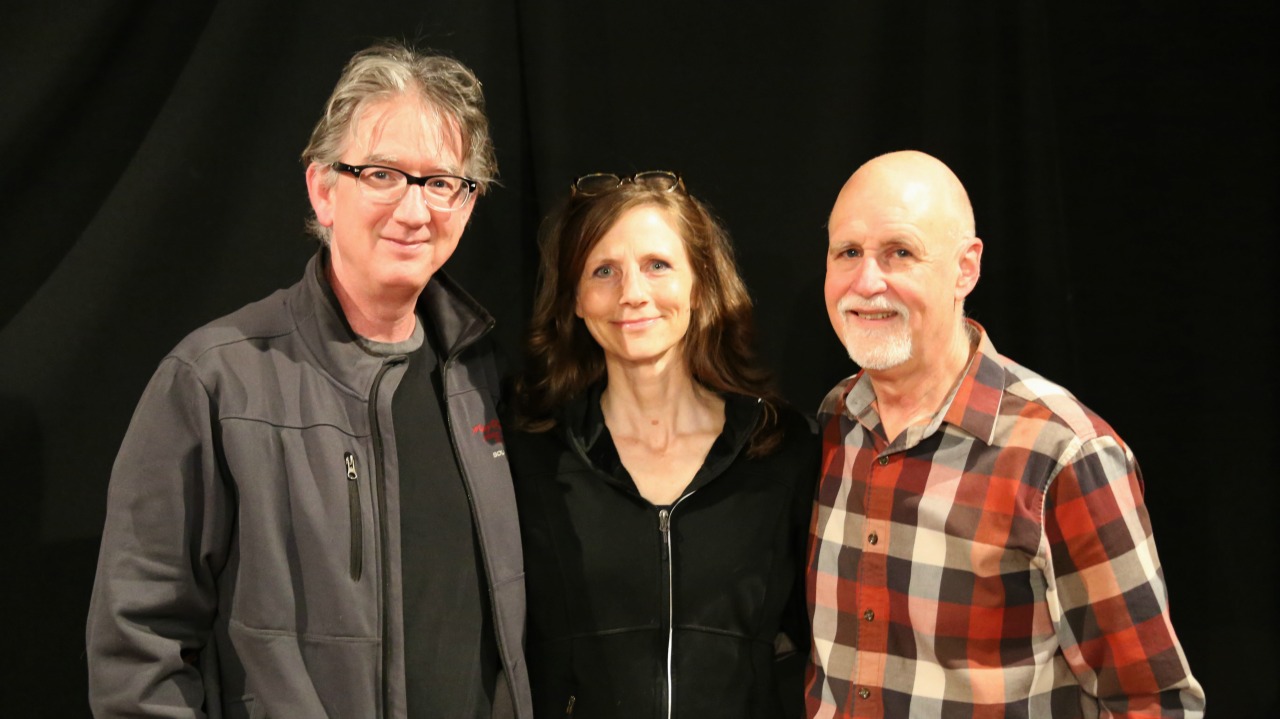 Jim Henry, Tracy Grammer, John Platt (Photo by Jeremy Rainer, WFUV)