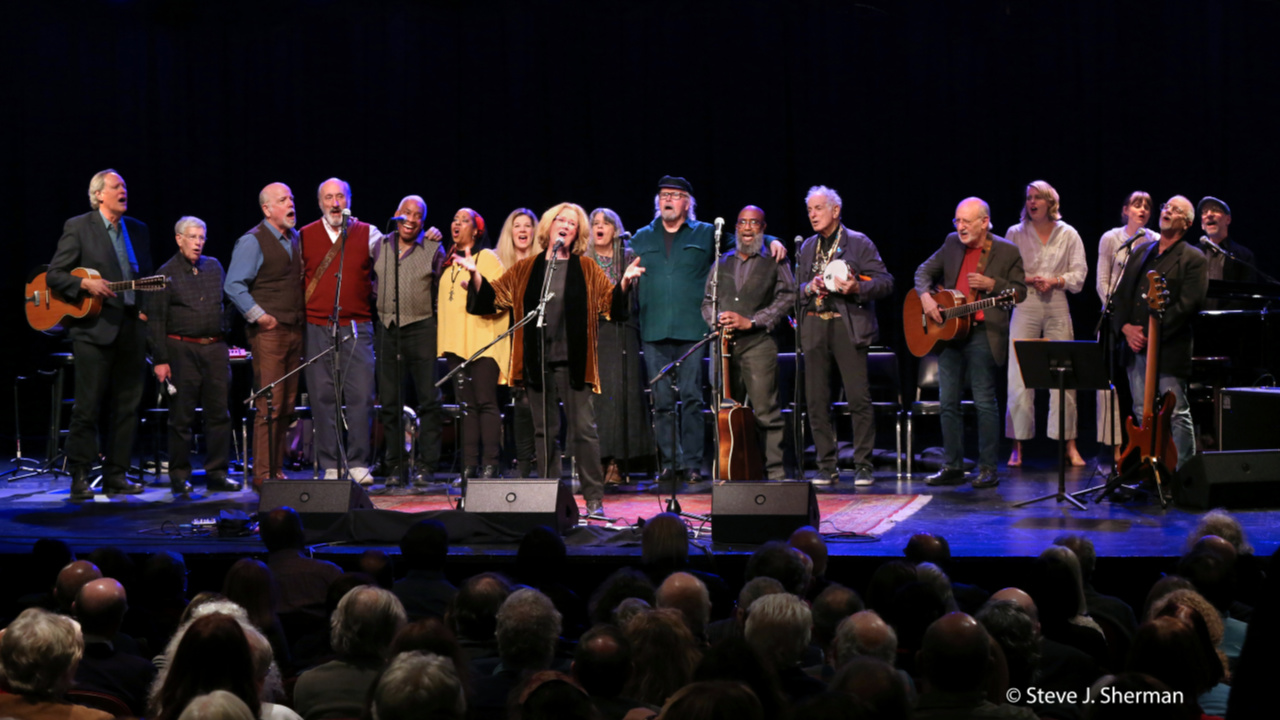 A full stage at the Woody's Children 50th Anniversary Concert (Photo: © Steve J. Sherman)