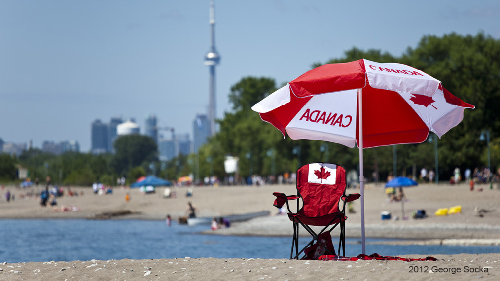 July 2012 Canada Day at Toronto Scarborough Beach