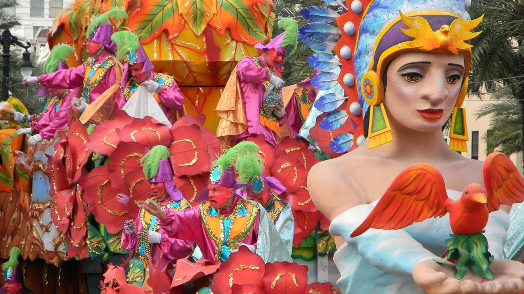 Mardi Gras (photo by Bee Butter for Pixabay)