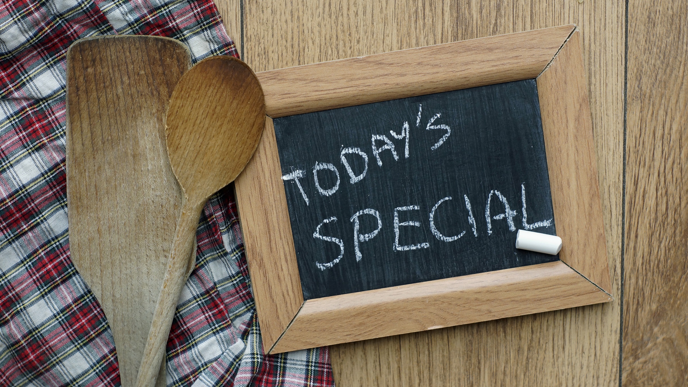 Today's Special sign