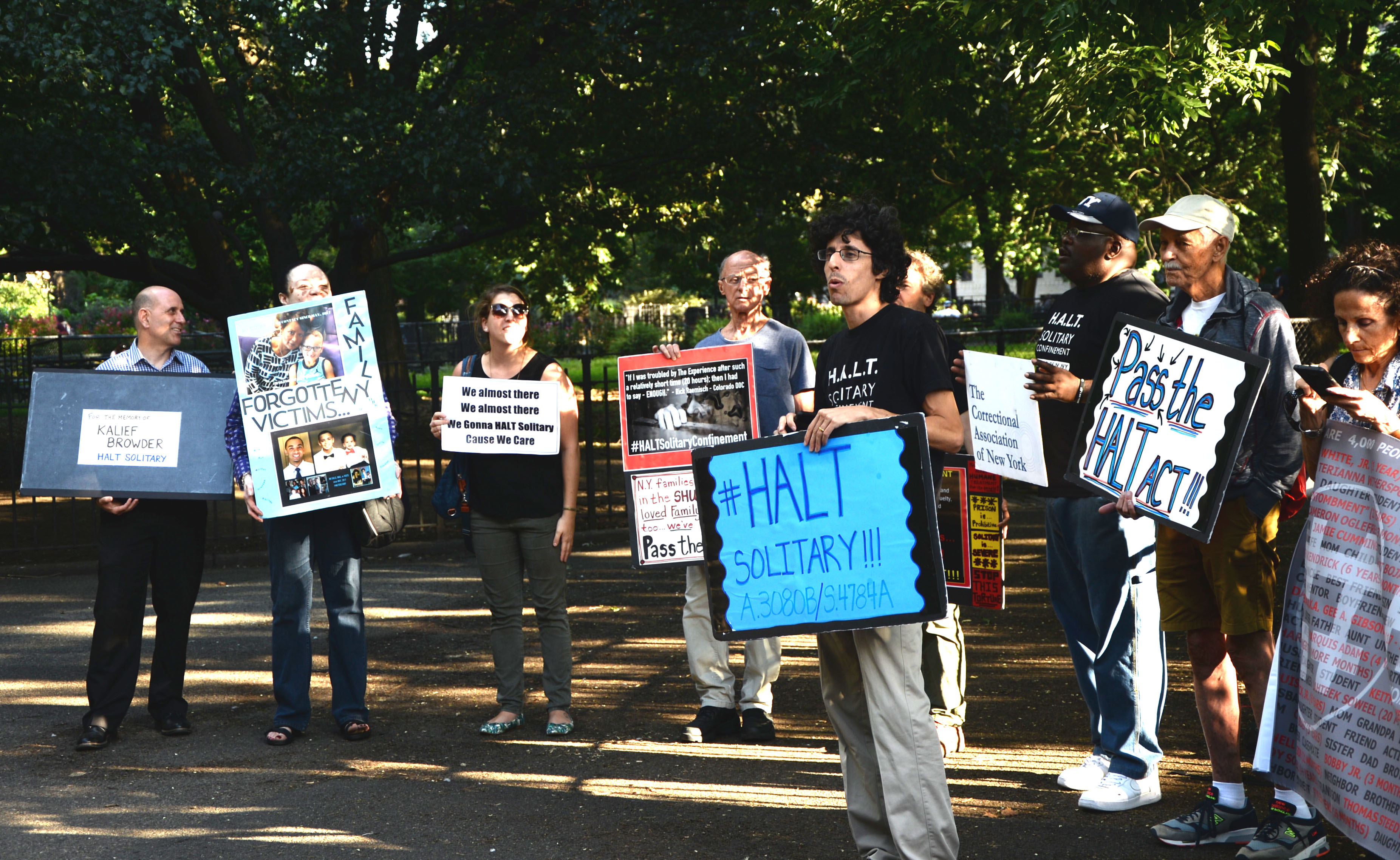HALT Protest Tompkins Square