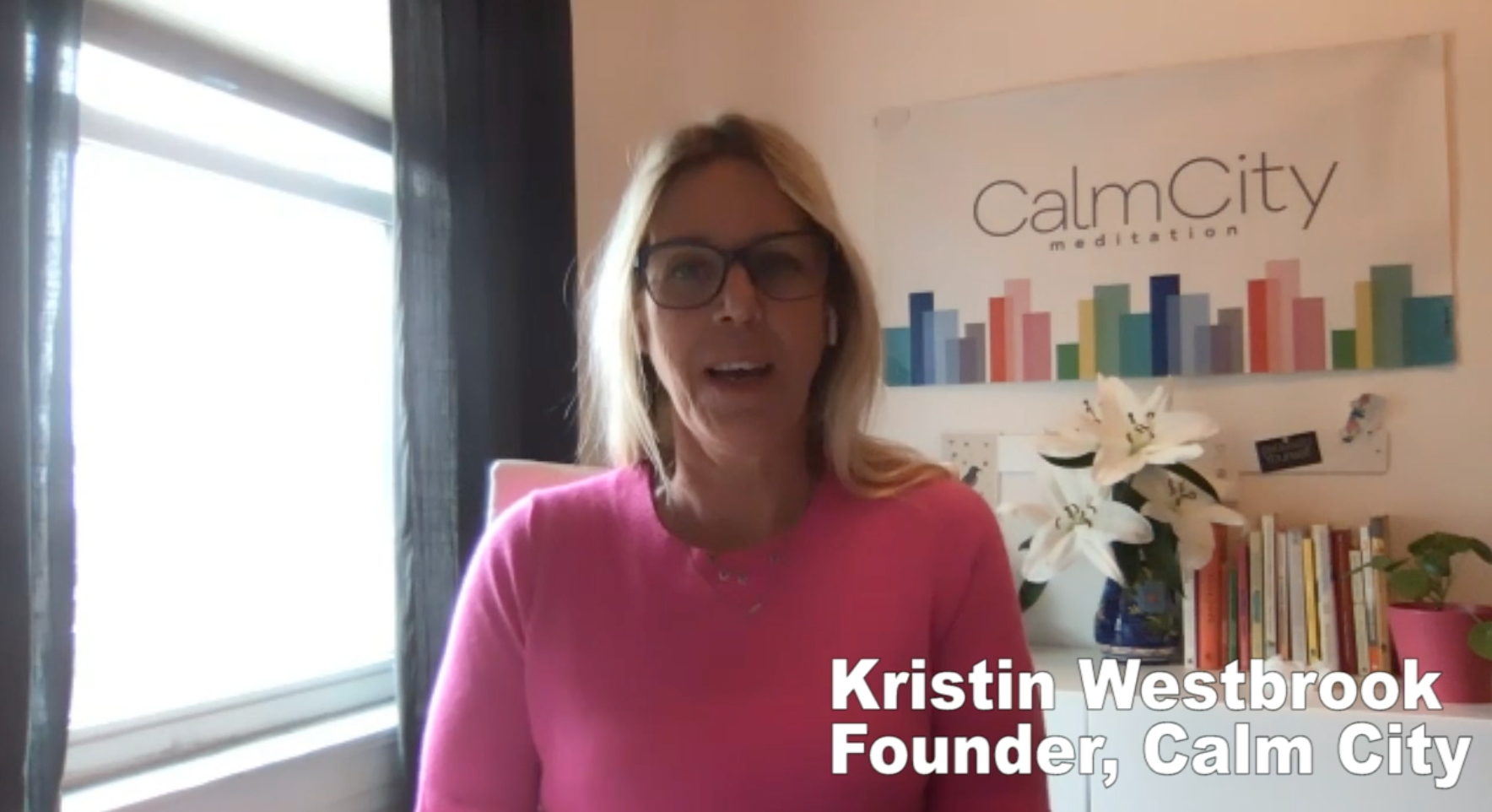 Calm City founder Kristin Westbrook gives advice on how to meditate.