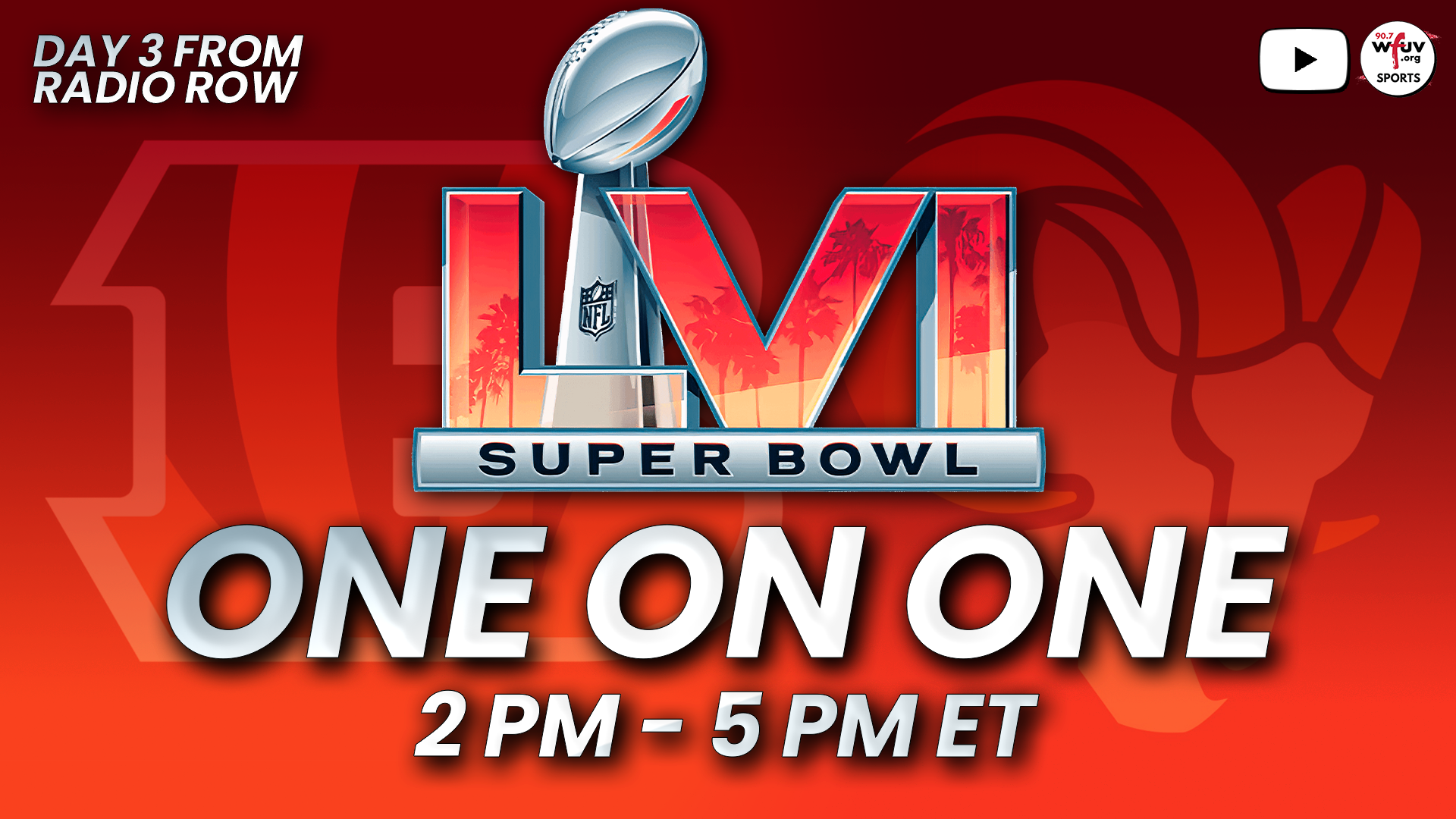 One on One: Super Bowl LVI Radio Row, February 12