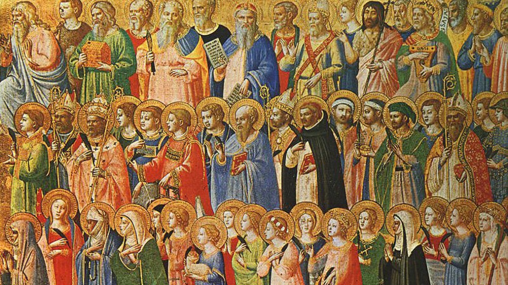 The Forerunners of Christ with Saints and Martyrs (Fra Angelico)