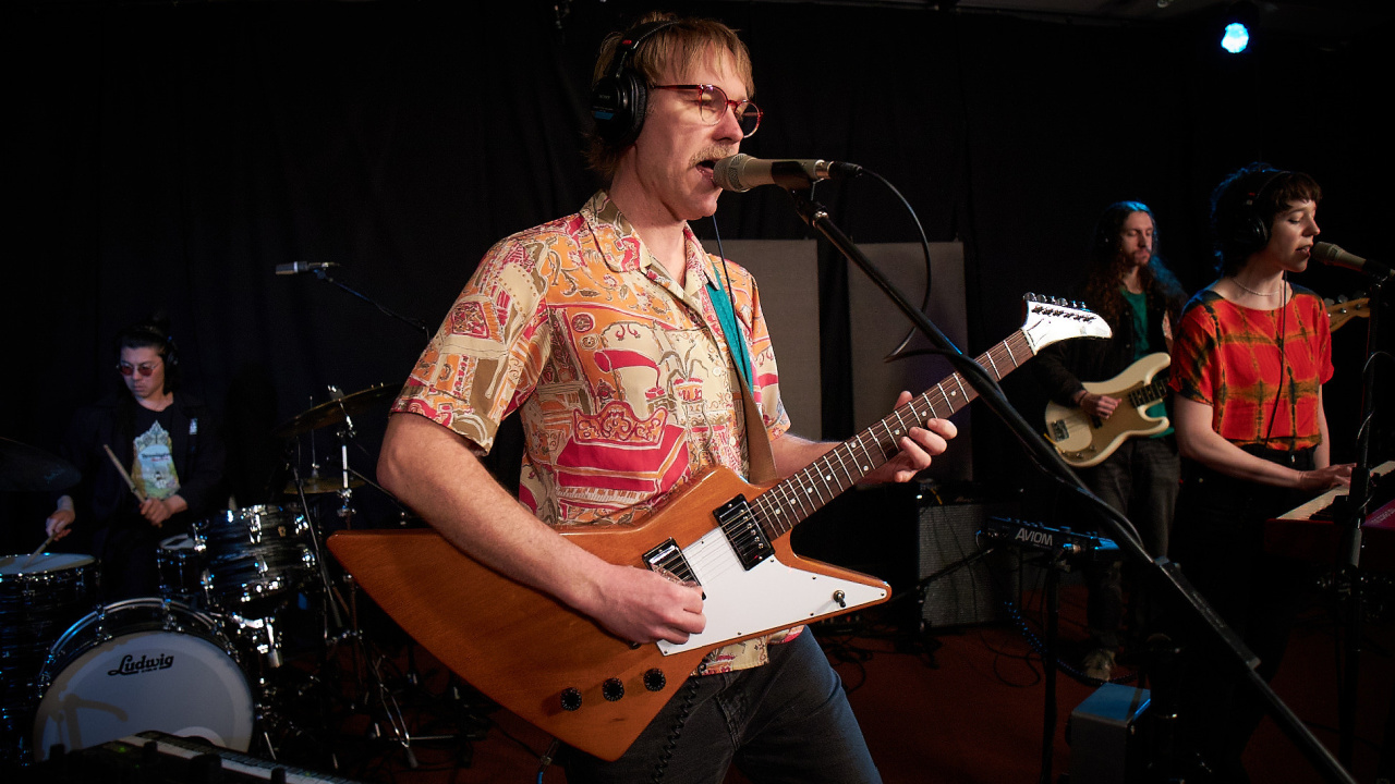 Frankie Sunswept &amp; The Silver Moons (photo by Gus Philippas for WFUV)
