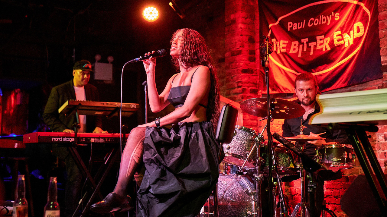 Kelsey Lu and band (photo by Gus Philippas for FUV)