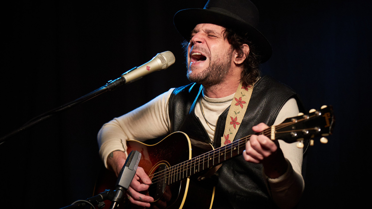 Langhorne Slim (photo by Gus Philippas, WFUV)