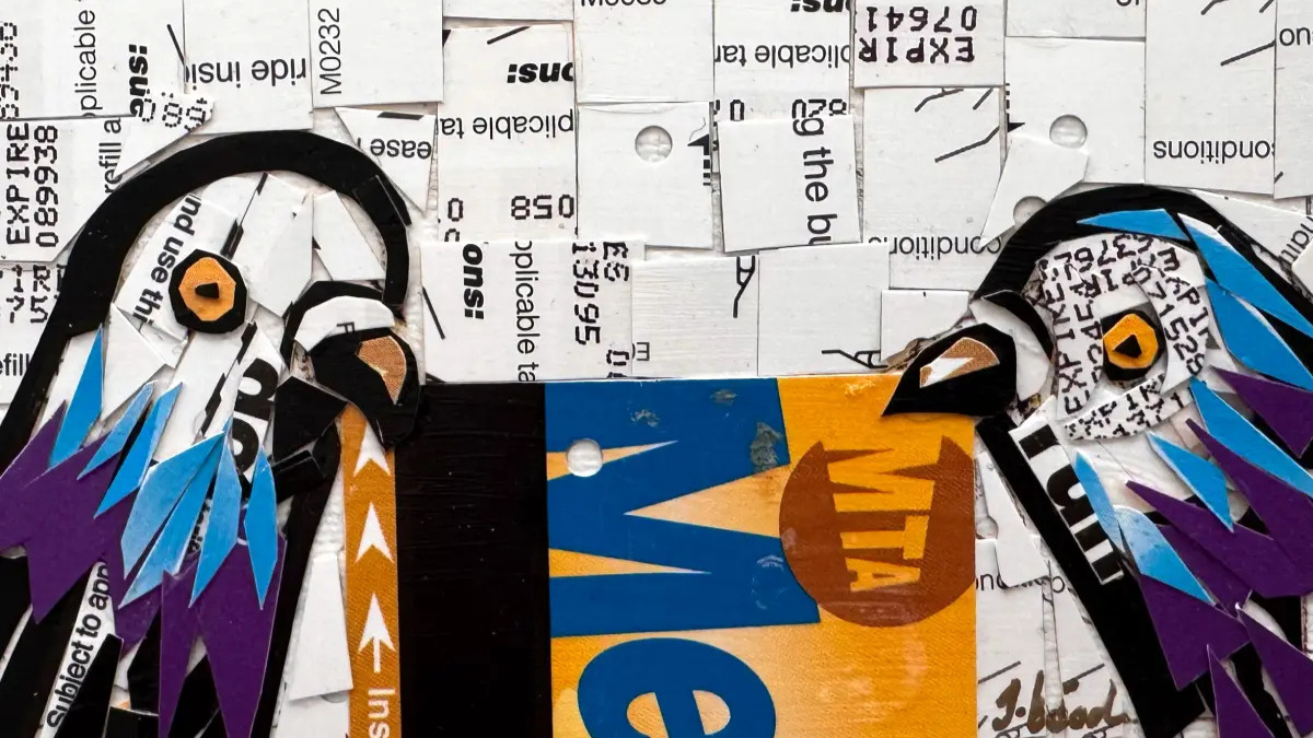 MetroCards Turned into Art