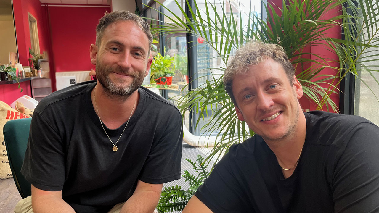 Chris Davids and Liam Ivory of Maribou State (photo by Kara Manning, FUV)