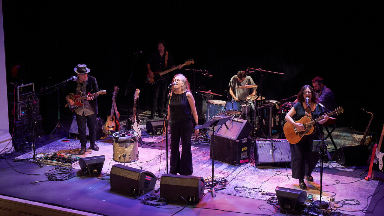Neko Case and her band at the Sheen Center (photo: Gus Philippas for FUV)