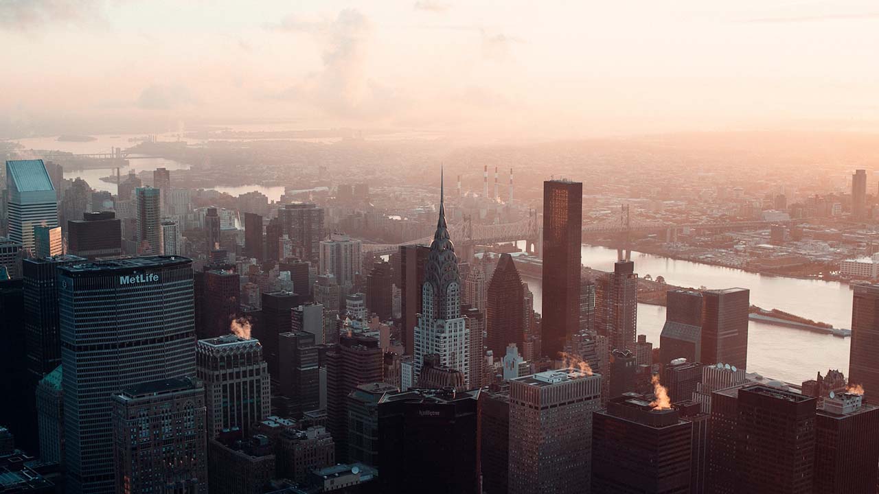 New York City dawn